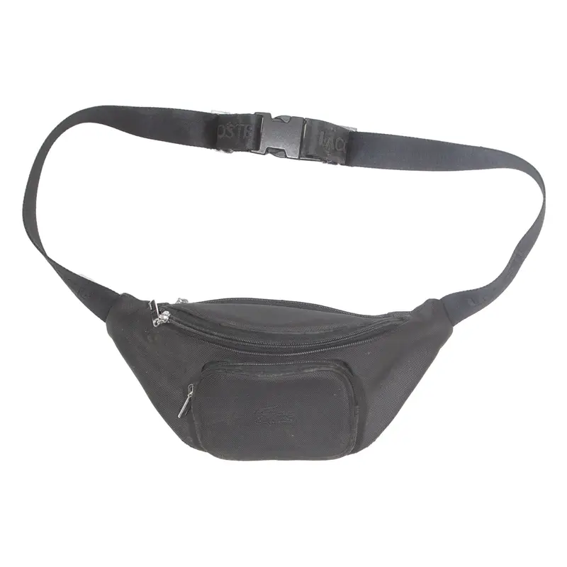 LACOSTE Womens Bum Bag Black Synthetic