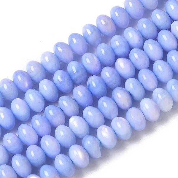 Natural Freshwater Shell Beads Strands