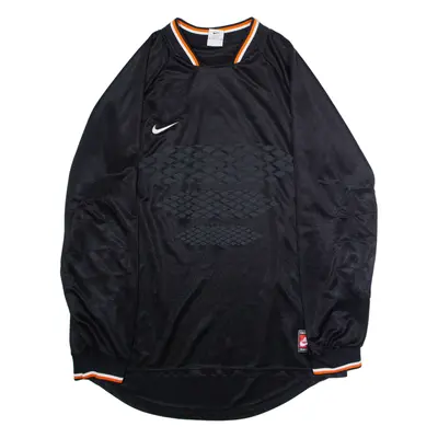 NIKE #40 Schulz Template Goalkeeper Mens Football Shirt Jersey Black 90s XL