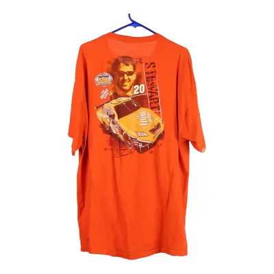Tony Stewart #20 Unbranded T-Shirt - 3XL Orange Cotton