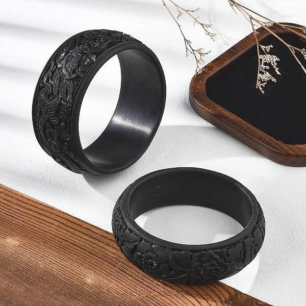 Chinese Style Cinnabar Bangles