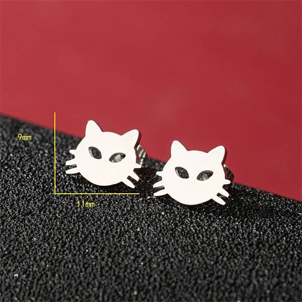 Non-Tarnish Stainless Steel Stud Earrings