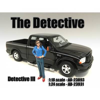 The Detective 3 Figure For 118 Scale Models by American Diorama