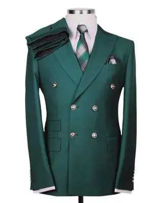 Mens Double breasted Suit - 