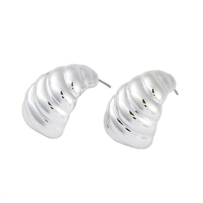 Teardrop CCB Plastic Stud Earrings for Women