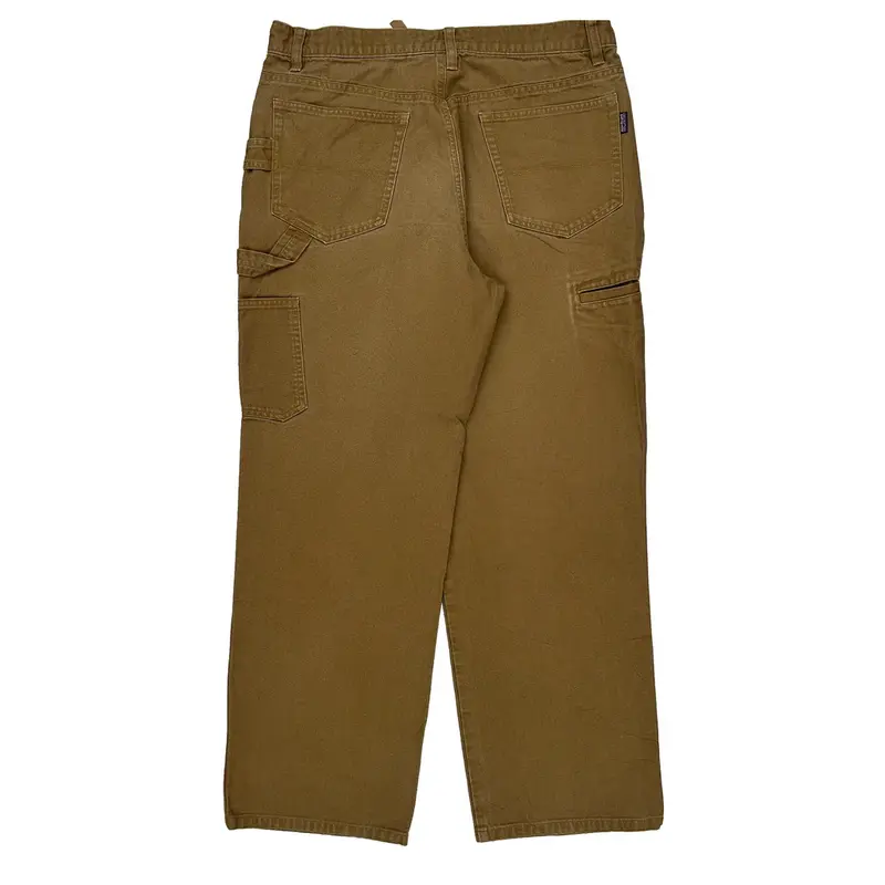 Patagonia Carpenter Trousers - 34W 28L Brown Cotton