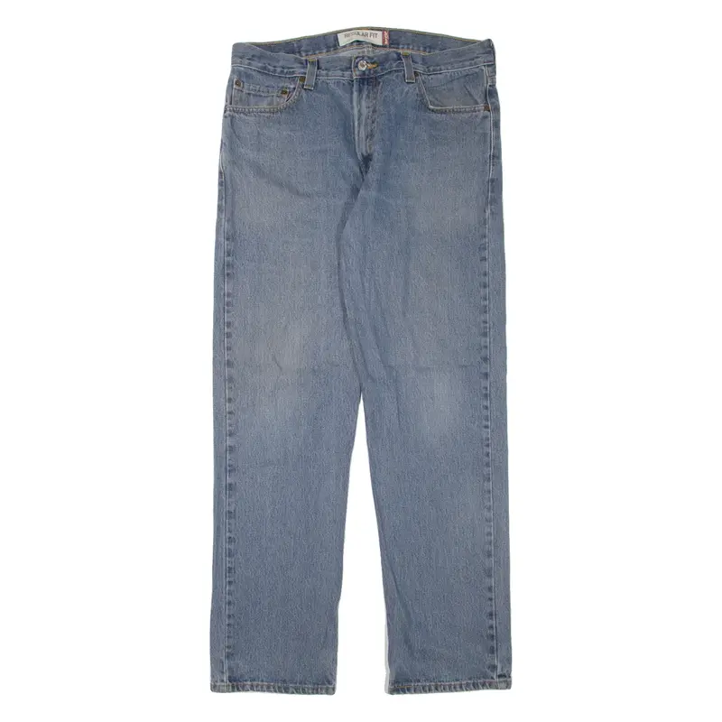 LEVI'S 527 REG Jeans Mens Blue Regular Bootcut W36 L34