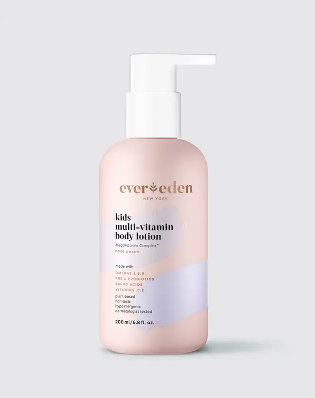 Evereden Kids Multi-Vitamin Body Lotion - Safe, Nutrient-Rich Moisturizer for Healthy Growing Skin - MegaVitamin Complex - Ge...