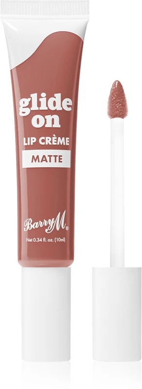 Barry M Glide On Crème Lip Gloss Nude Wishes 10ml