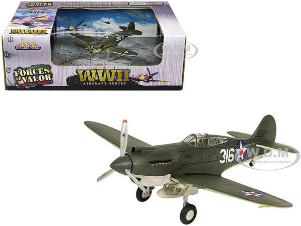 Curtiss P-40B HAWK 81A-2 (P-8127) Aircraft Fighter 47th Pursuit Squadron (15th Pursuit Group), Serial : 316/15P, Hawaiian Is...