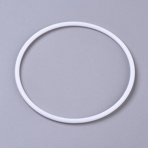 Hoops Macrame Ring