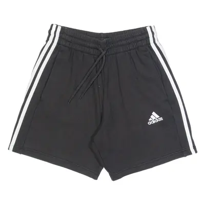 ADIDAS Womens Casual Shorts Black Relaxed S W26