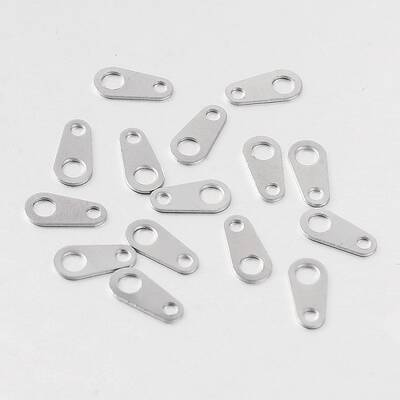 Tarnish Resistant 316 Surgical Stainless Steel Chain Tabs