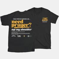 Need Prayer Tap My Shoulder shirt Christian Washed 2 Side Unisex, Graphic Printed T-Shirt, Casual Sweatshirt, Unisex Hoodie