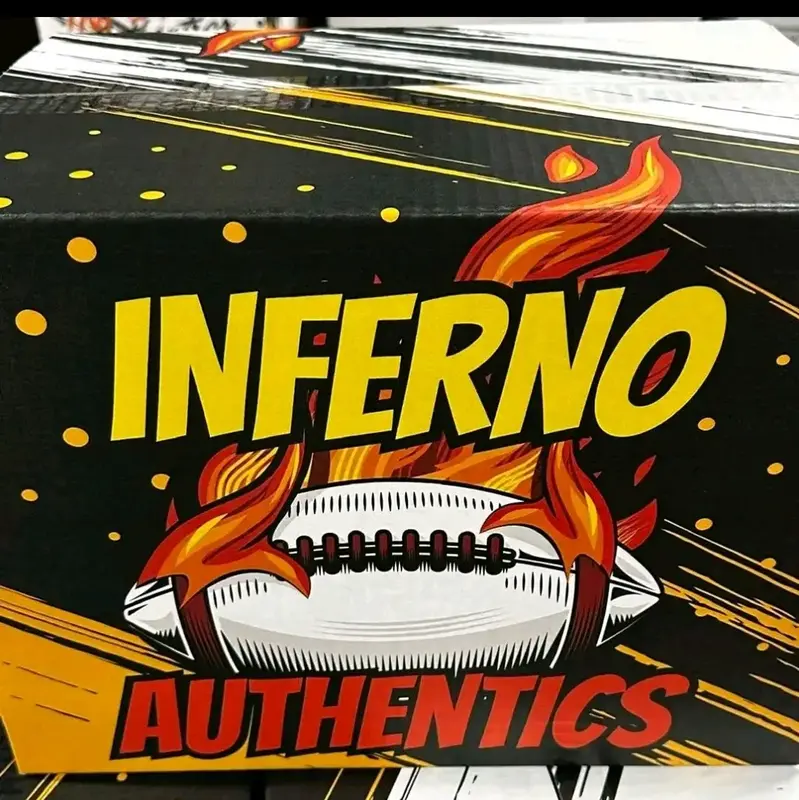 PYD 2 Sports cards and 1 MINI INFERNO BX Autographs Memorabilia.