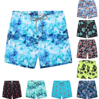 Mens Swim Trunks Quick Dry Beach Shorts Mesh Lining Swimwear Bathing Suits with Pockets Fit