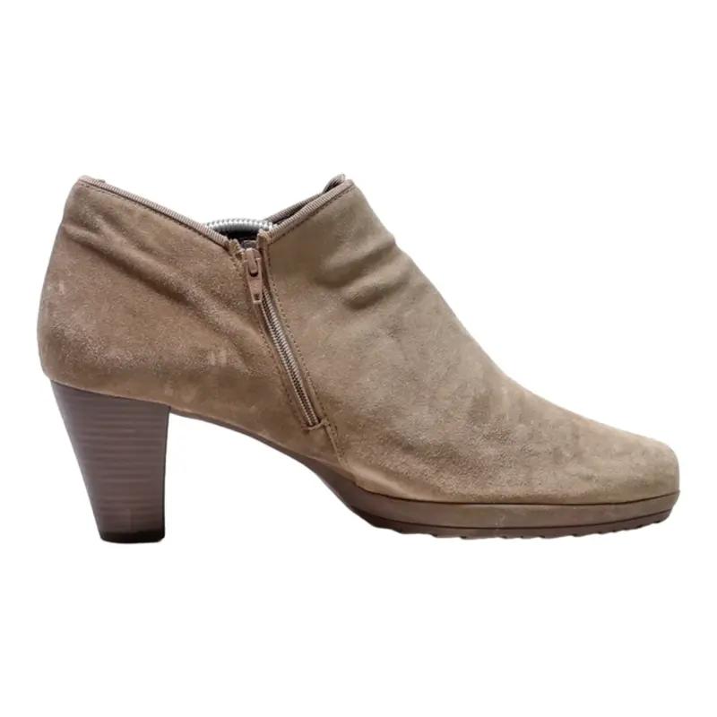 GABOR Block Heels Brown Suede Womens UK 9