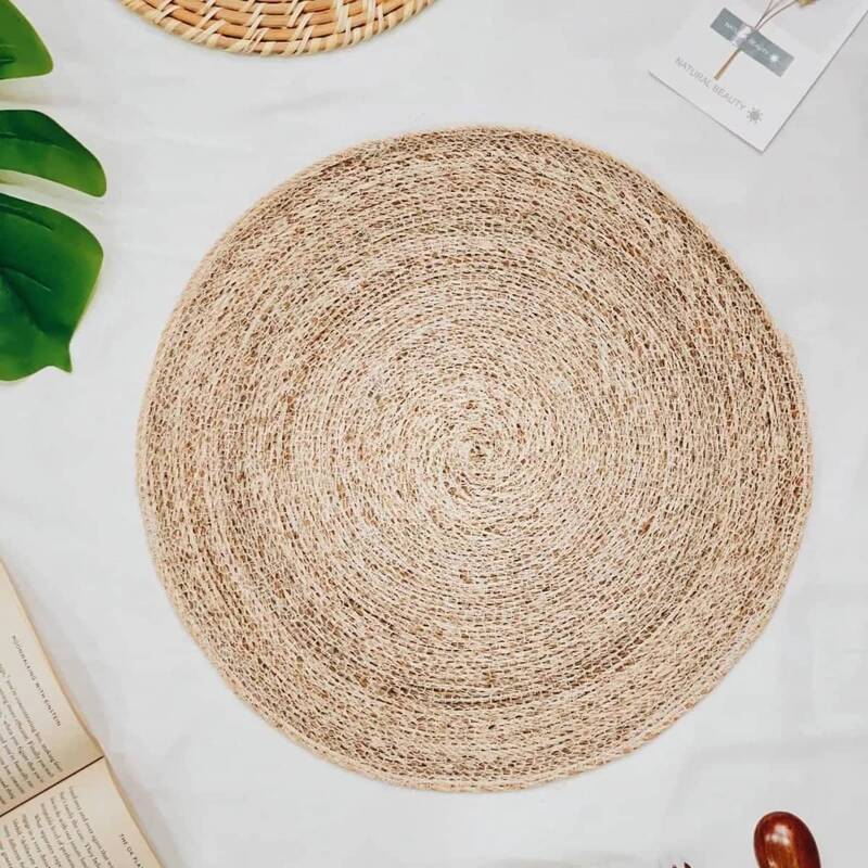 Bali Round Abaca Placemat
