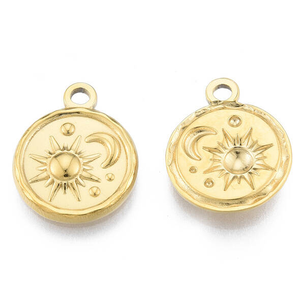 Ion Plating(IP) 201 Stainless Steel Pendants