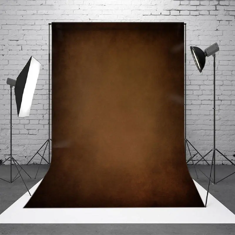 Aperturee Foggy Brownish Yellow Abstract Photo Booth Backdrop