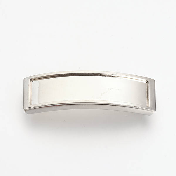 Non-Tarnish 201 Stainless Steel Slide Charms Cabochon Settings