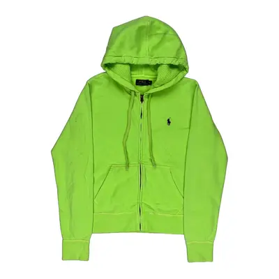 Ralph Lauren Zip Up - XL Green Cotton