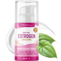 Phyto Estrogen Cream for Women with Wild Yam | Black Cohosh, Dong Quai, Red Clover | 96 Topical Servings | 4oz Pump | Vegan, ...
