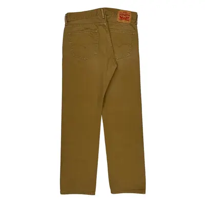 505 Levis Jeans - 32W 31L Beige Cotton | Size: 32″ waist