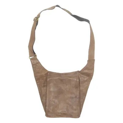 DAN LINE Womens Crossbody Bag Brown Leather 90s