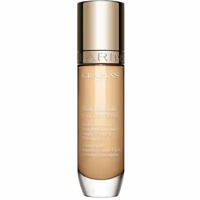 Clarins Skin Illusion High Coverage Hydrating Foundation Color 101W 30ml
