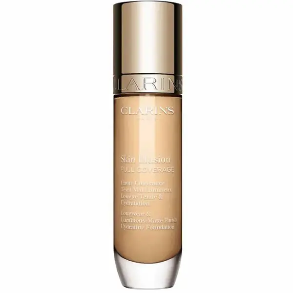 Clarins Skin Illusion High Coverage Hydrating Foundation Color 101W 30ml