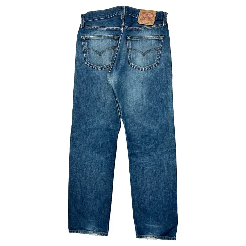 501 Levis Jeans - 32W 31L Blue Cotton