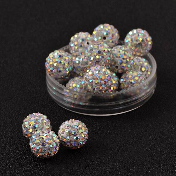 Pave Disco Ball Beads