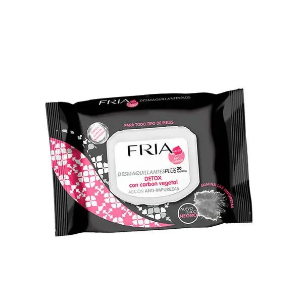 Fria Detox Makeup Remover Wipes 20 Pieces