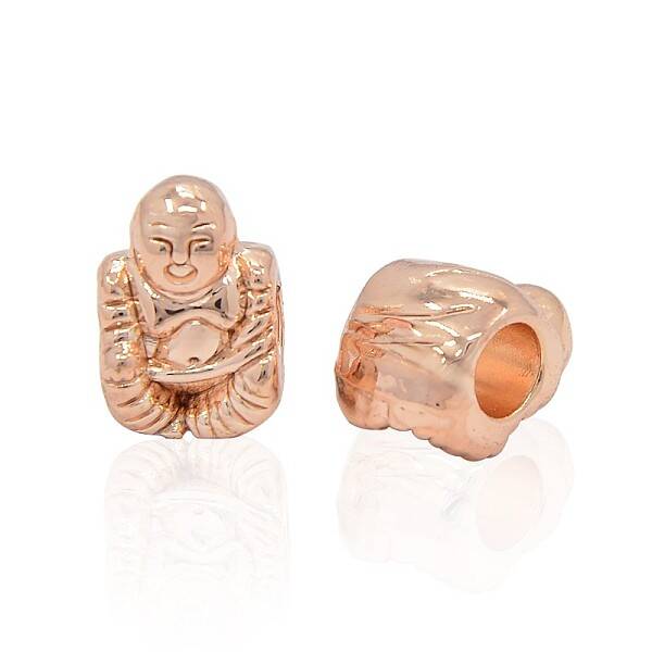 Alloy Buddha Beads