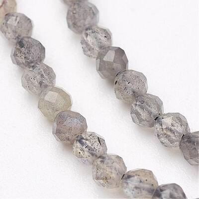 Natural Labradorite Bead Strands