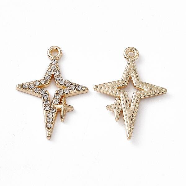 Alloy Rhinestone Pendants