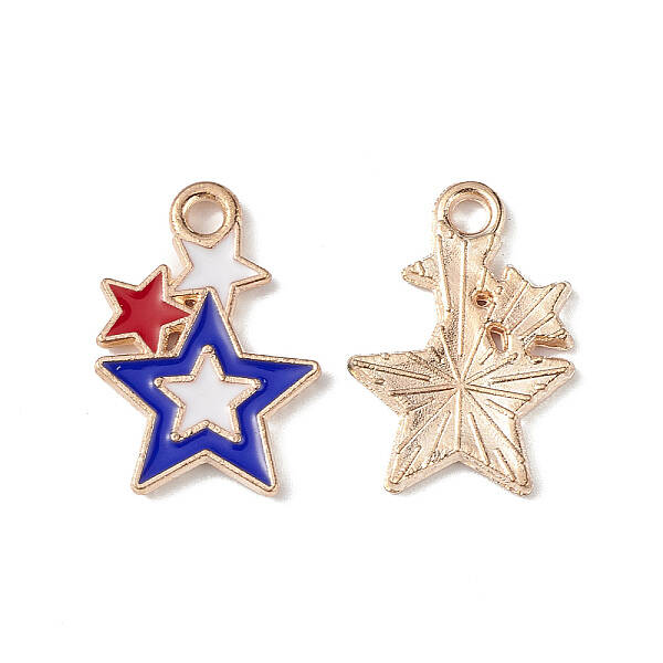 Alloy Enamel Pendants