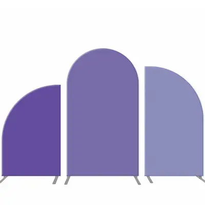 Aperturee Solid Lavender Purple System Arch Backdrop Set For Party | Diy Chiara Backdrop Cover | Diy Arch Backdrop Cover | Cu...