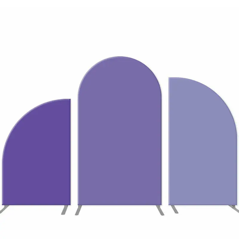 Aperturee Solid Lavender Purple System Arch Backdrop Set For Party | Diy Chiara Backdrop Cover | Diy Arch Backdrop Cover | Cu...