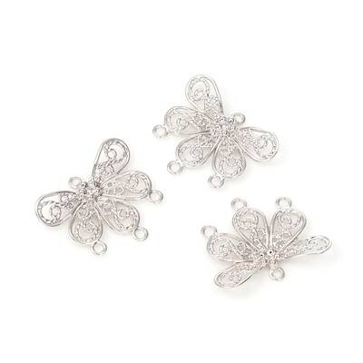 Brass Filigree Chandelier Component Links