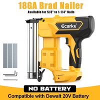 Cordless 18GA  5/8 to 1-1/4 Inch Brad Nailer for Dewalt 20V, 【Battery NOT Included】, 2 Mode 18 Gauge Nail Gun with 1000 N...