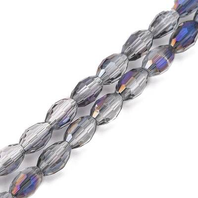Electroplate Glass Beads Strands