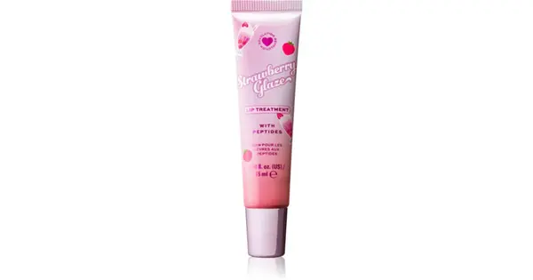 I Heart Revolution Milkshake Strawberry Glaze Nourishing Lip Balm For A Perfect Look With Peptides 9 Ml