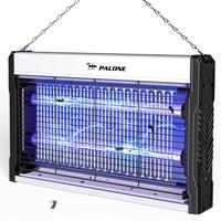 PALONE Electric Bug Zapper 3200V Mosquito Zapper Killer Indoor Insect Killer with Hanging Chain Mosquito Trap with Removable ...