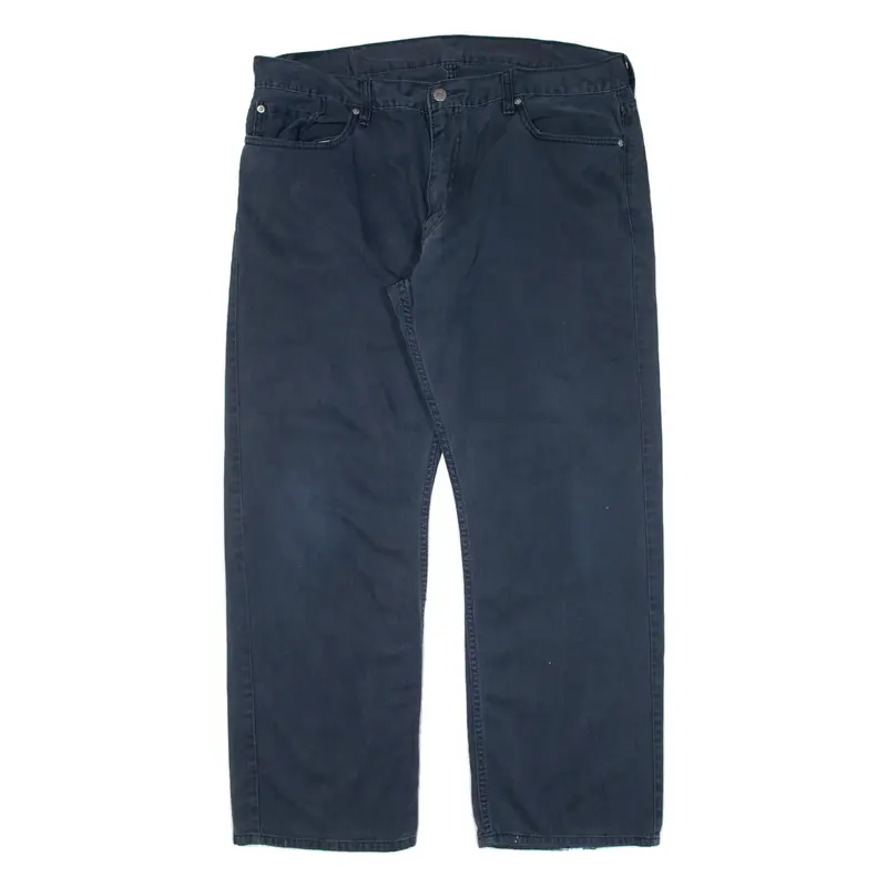 LEVI'S 514 Mens Trousers Blue Regular Straight W40 L30