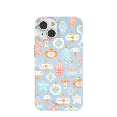 Powder Blue Bauble Blues iPhone 14/16e Case