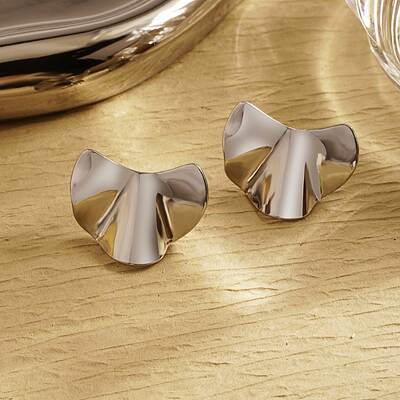 Stylish Stainless Steel Irregular Stud Earrings