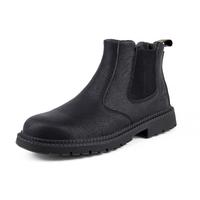 Men's Steel Toe Work Boots Leather Waterproof Work Shoes Anti Slip Safety Shoes Footwear Protection Fathersdaygift