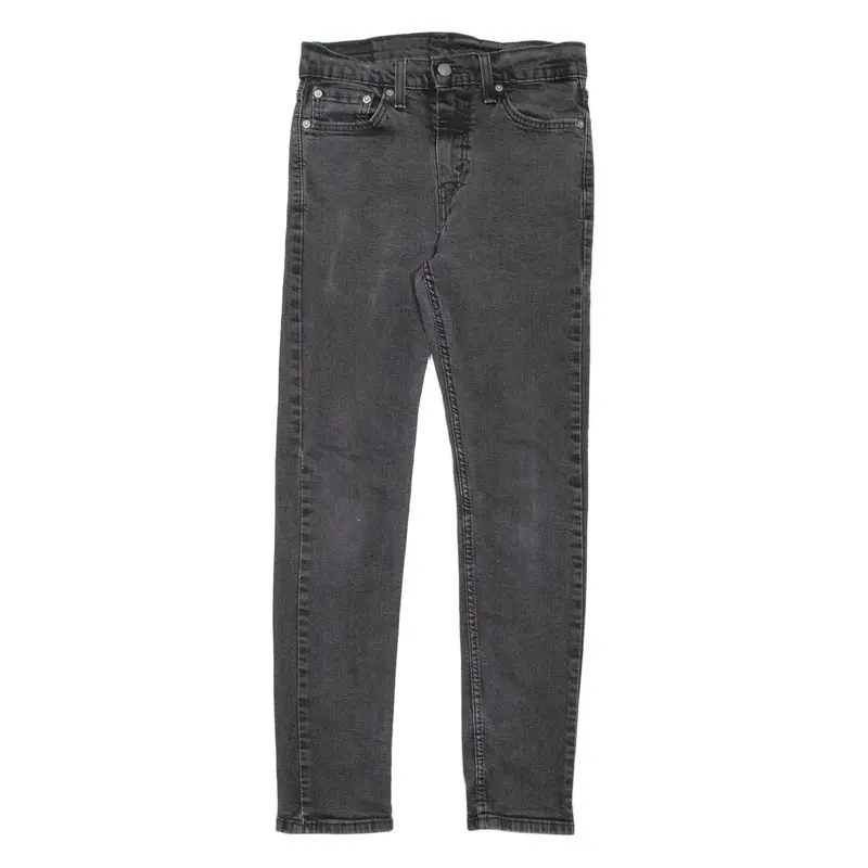 LEVI'S 511 Jeans Mens Black Slim Straight W29 L30